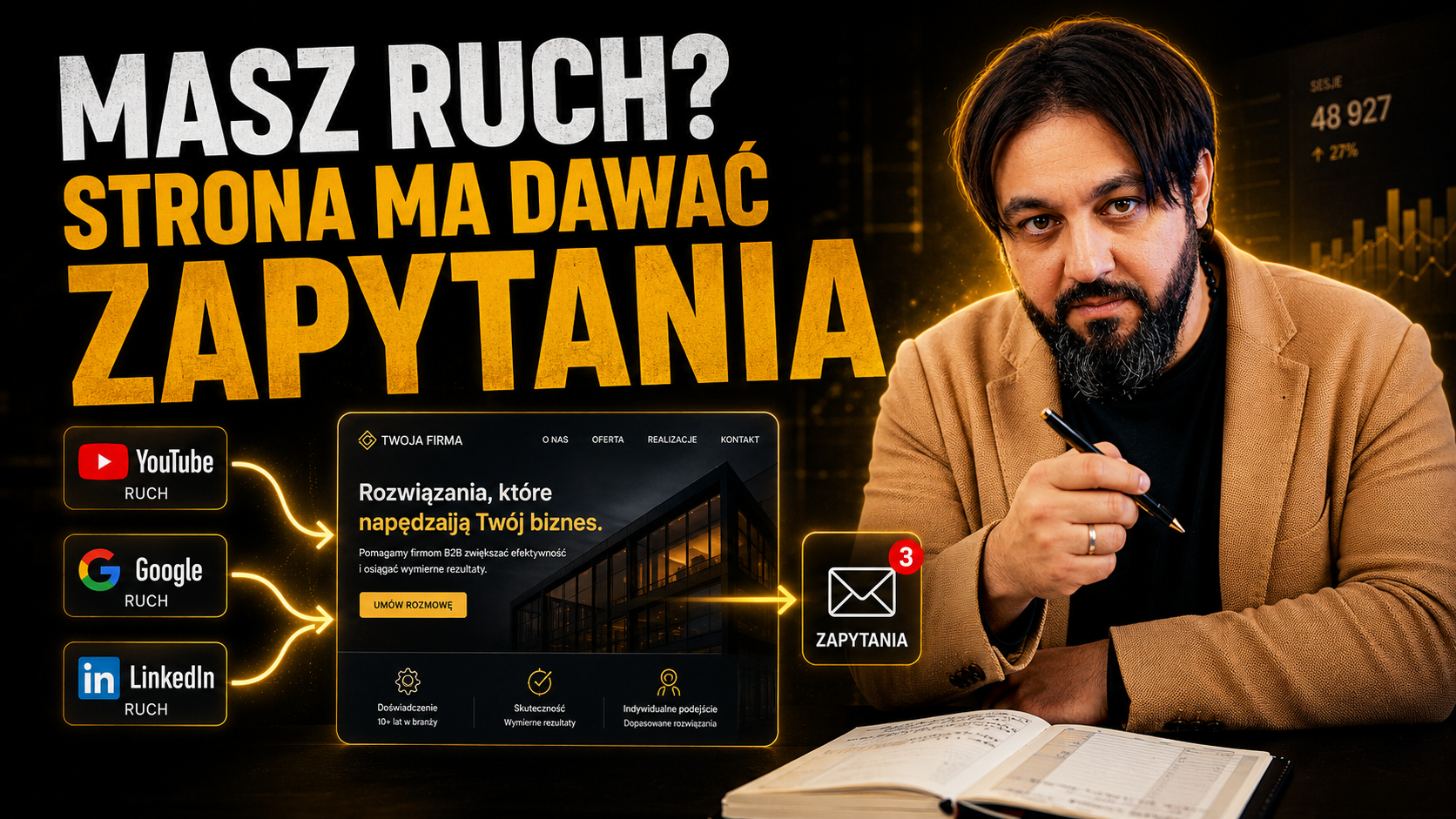 maz ruch-strona ma dawać zapytania